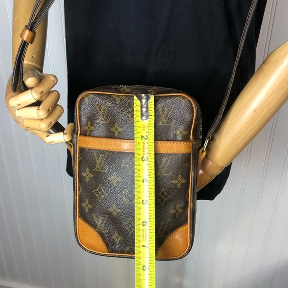 LOUIS VUITTON DANUBE PM Monogram Crossbody Shoulder Bag SL0977 W/ LV DUST BAG - Picture 14 of 17